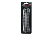 KATO-Lemke K20-150 - N - Gleis, gebogen, R 718 mm 15° (4 Stück)